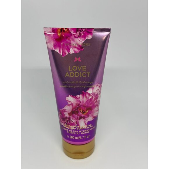 Victoria's Secret Love Addict Ultra Moisturizing Hand & Body Cream 6.7 Fl Oz - Picture 2 of 4